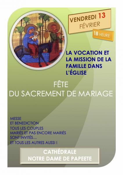 Affiche mariage 2015