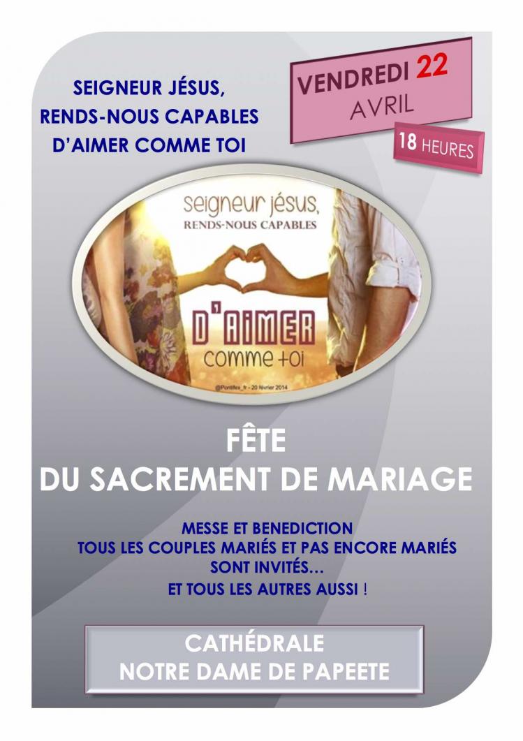 Affiche mariage 2016