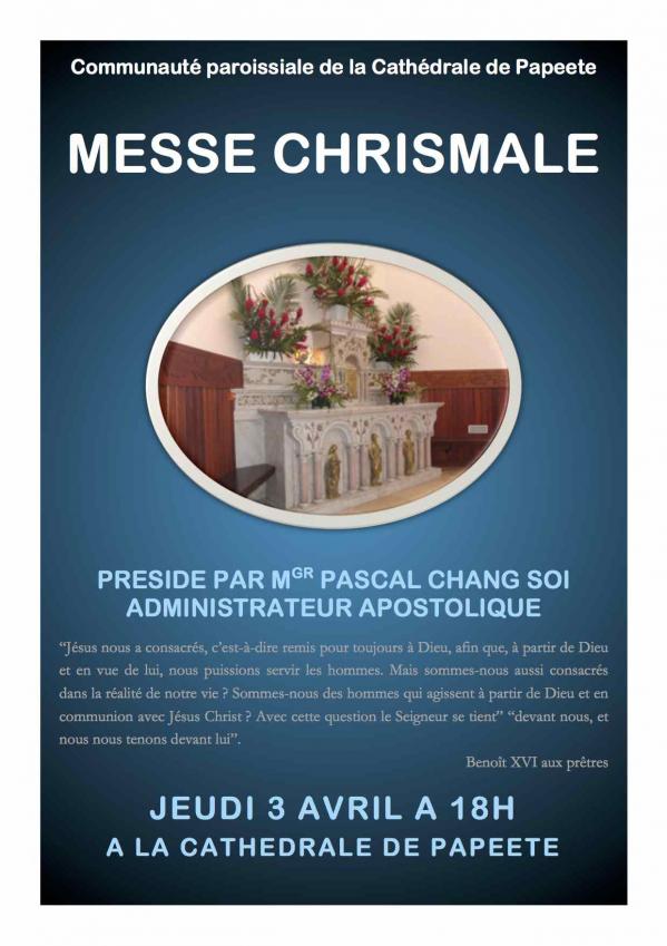 Affiche chrismale 2014