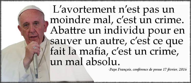 Pape avortement
